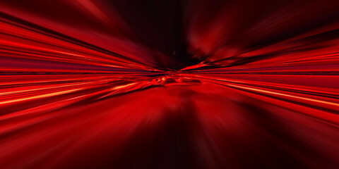 exploding striped blood red and scarlet lines to vanishing point with perspective