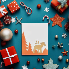 Christmas holiday card