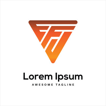 EFJ Letter Logo Design Free Icon