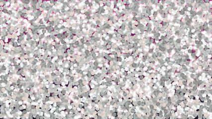 Glowing Background with Confetti of Glitter Particles. Sparkle Lights Texture. New Year pattern. Light Spots. Star Dust. Explosion of Confetti. Design for Advertisement.