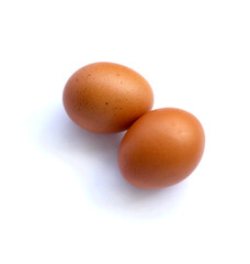 Egg isolated on white background cutout