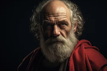 Fotobehang Socrates, ancient Greek philosopher, teacher thinker, ancient Greece, teachers writer , Athens antique © Ruslan Batiuk
