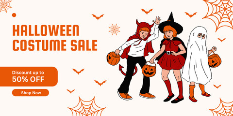 Grab the Perfect Halloween Costume at Unbeatable Prices Banner