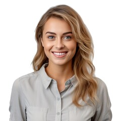 portrait of a woman smiling