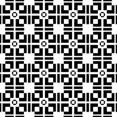 seamless pattern with elements background wallpaper puzzle data cord qr code computer.