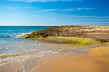 Calblanque beach near Cabo de Palos, Spain