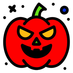 halloween pumpkin face