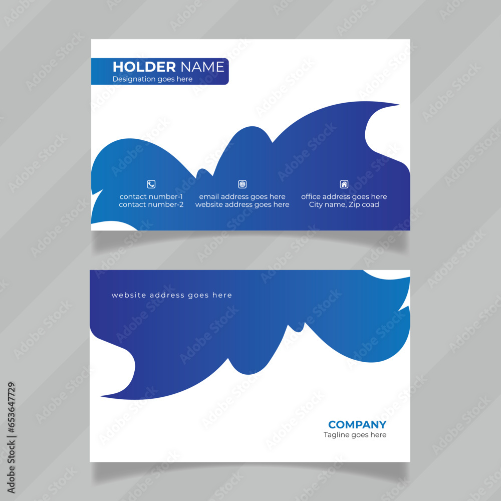 Poster easy to customizable personal infographic design. printable design template for name card presentati