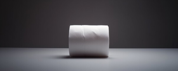 An Image That Emphasizes The Essential Role Of Toilet Paper A Household Necessity That Plays A Crucial Role In Everyday Life . Сoncept Toilet Papers Necessity