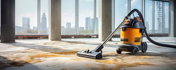 Construction Cleaning Service Dust Removal With A Vacuum Cleaner . Сoncept Vacuums For Construction Cleaning, Gaining The Right Tools For The Job, Effectiveness Of Dust Removal