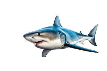 Fototapeta premium Shark isolated on white background