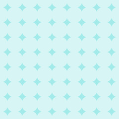 Turquoise geometric 60s seamless fashion pattern