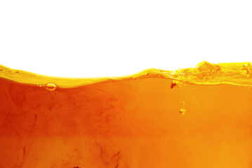 orange juice splash