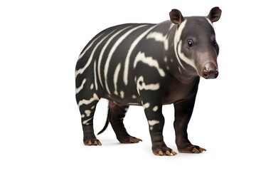Tapir isolated on white background