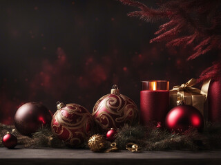 elegant Christmas New Year  background 