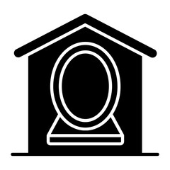 Furniture Home Glyph Icon
