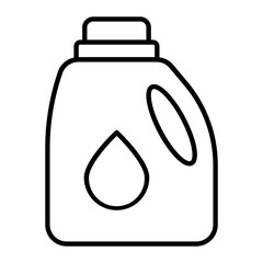 Oil Fuel Outline Icon