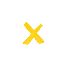 Obraz premium English consonant letters