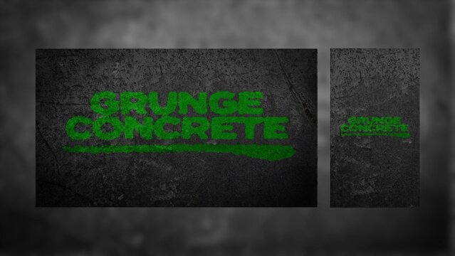 Duo Resolution Concrete Grunge Contrast Title Intro Template