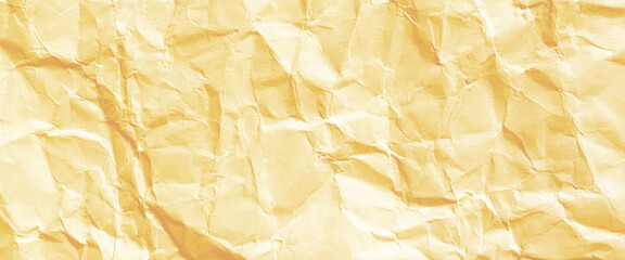 Vector crumpled sheet of baking paper as background, crumpled sheet of baking paper as background, closeup.