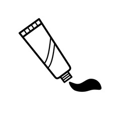 toothpaste icon with simple design