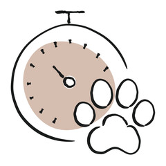 cat & dog care  icons
