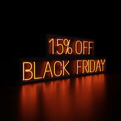 Black Friday - 15 Percent Off