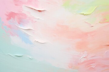 Fototapeta na wymiar Abstract background of pastel spring colours painted wall with texture. Easter holiday background
