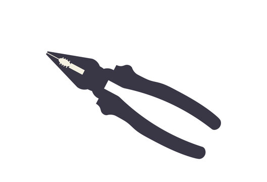 Pliers equipment icon, is a vector illustration, very simple and minimalistic. With this Pliers equipment icon you can use it for various needs. Whether for promotional needs or visual design purposes
