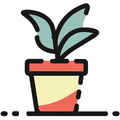 illustration of a plant icon 