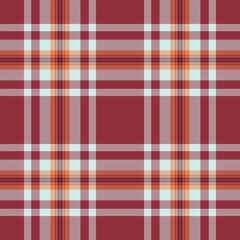 Tartan fabric seamless of textile check vector with a background texture plaid pattern.