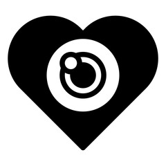 love eyes icon
