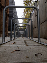 Aparcamiento para bicicletas de hierro