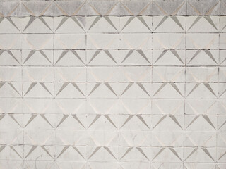 Textura en una pared de piezas de cemento