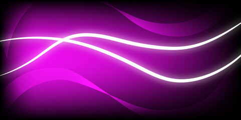 adobe abstract Glowing white neon line patterned background vector.Purple Texture Background Wallpaper Design. wave lines and bokeh lights. Data transfer concept Fantastic illustration, Ai Generative