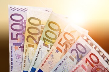 Human hands Counting money, debts, taxes.