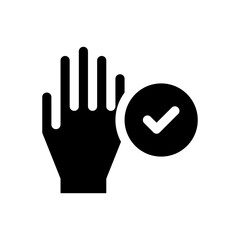 global handwashing day glyph icon