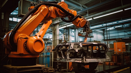 Unleashing the Potential of Robotics: Integrating AI into Manufacturing - Created by AI