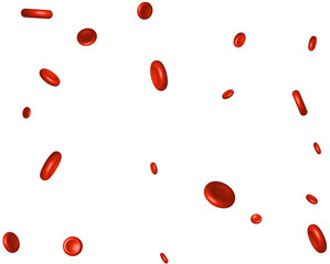 Texture of red red blood cells for Halloween.
