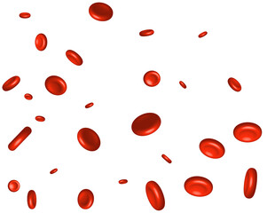Texture of red red blood cells for Halloween.