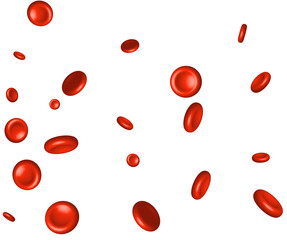 Texture of red red blood cells for Halloween.