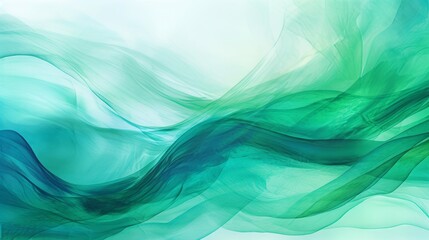 abstract background ocean green, concept sustainability, nature, 16:9