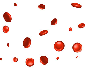 Texture of red red blood cells for Halloween.