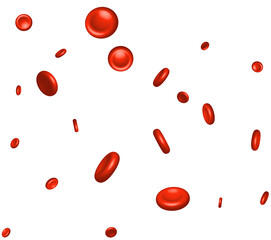 Texture of red red blood cells for Halloween.