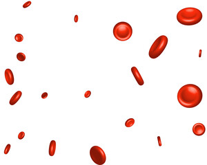 Nice medical background made of red red blood cells.