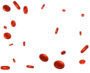 Nice medical background made of red red blood cells.