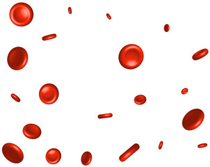 Nice medical background made of red red blood cells.