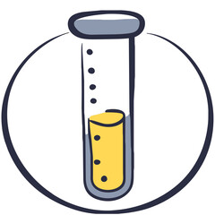 test tube of laboratory