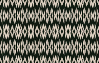 Ethnic abstract ikat art. Aztec ornament print. geometric ethnic pattern seamless  color oriental.  Design for background ,curtain, carpet, wallpaper, clothing, wrapping, Batik, vector illustration.