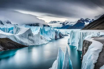 Fototapeten perito moreno glacier country © jerry